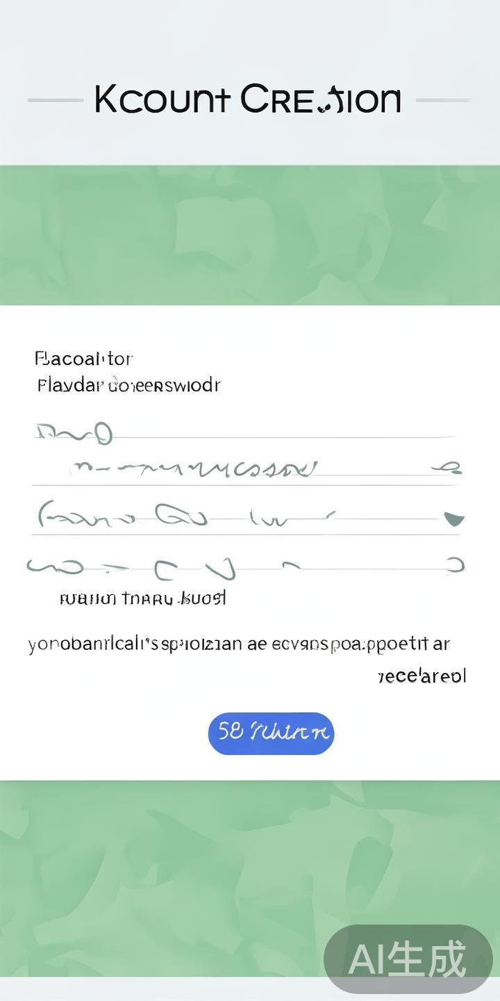 第四步：设置账号与密码
选择一个安全强度高的密码