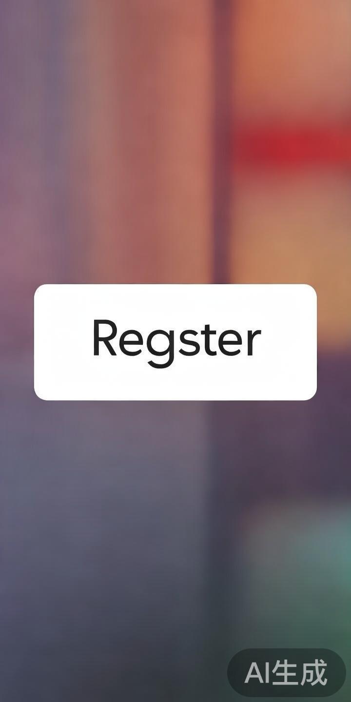 二、点击注册按钮进入注册页面
进入网站或APP后